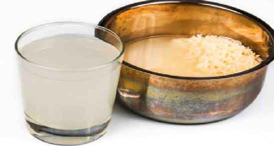 خواص لعاب برنج برای پوست ؛ درمان جوش و لک صورت با مصرف لعاب برنج