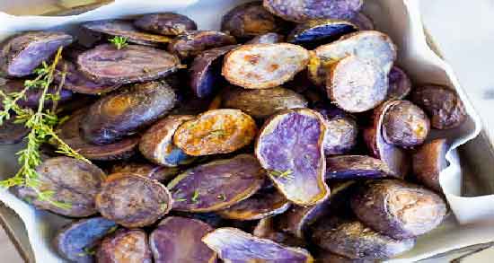 غذا با سیب زمینی بنفش و چه غذاهایی می توانیم با سیب زمینی بنفش درست کنیم؟ غذا با سیب زمینی بنفش ؛ چه غذاهایی می توانیم با سیب زمینی بنفش درست کنیم؟