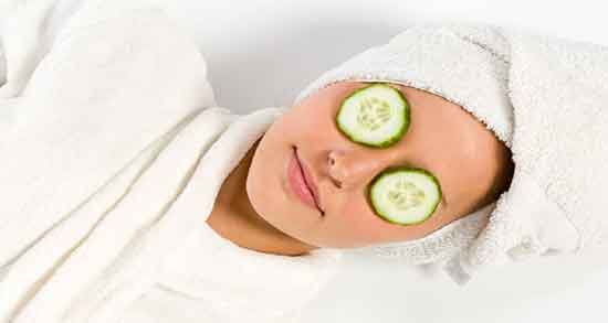 فواید پوست خیار سبز ؛ خواص مصرف خیار سبز برای پوست صورت