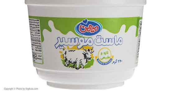 کالری موسیر ؛ میزان کالری ماست موسیر کم چرب چقدر است