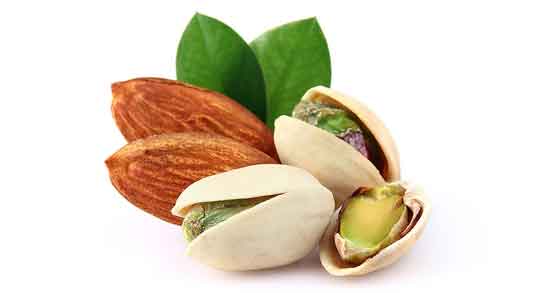 پسته و بادام و تقویت بدن و درمان ضعف با خوردن پسته و بادام پسته و بادام ؛ تقویت بدن و درمان ضعف با خوردن پسته و بادام